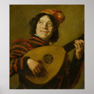 Póster Hals - The Lute Player