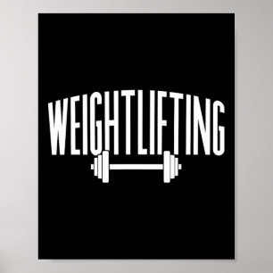 Póster Halterofilia Gym Lift