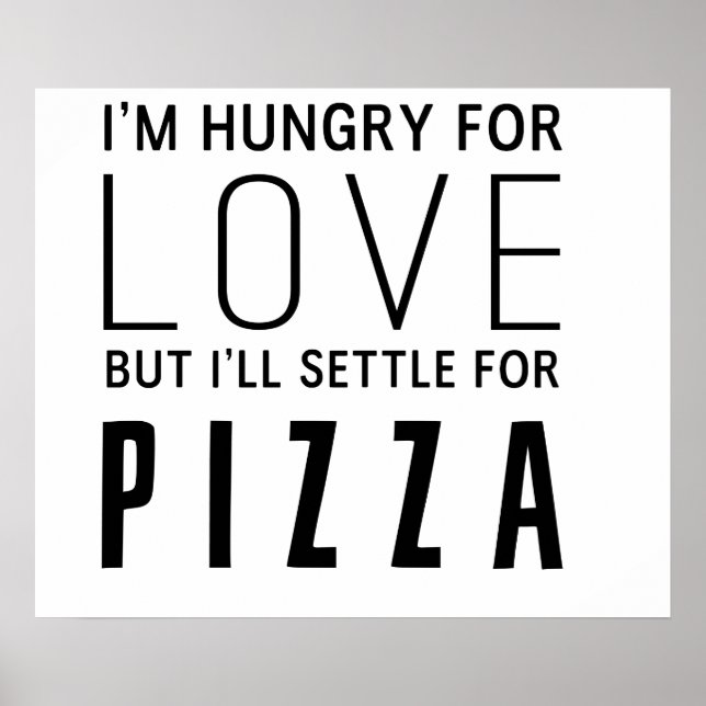 Póster Hambre de amor (Frente)