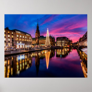 Póster Hamburgo Alemania
