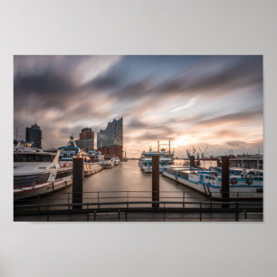 Póster Hamburgo Alemania