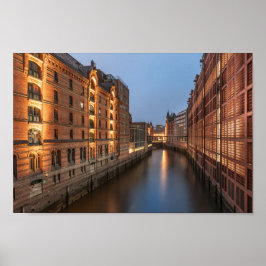 Póster Hamburgo Alemania