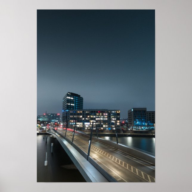 Póster Hamburgo Alemania (Frente)