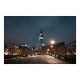 Póster Hamburgo Alemania