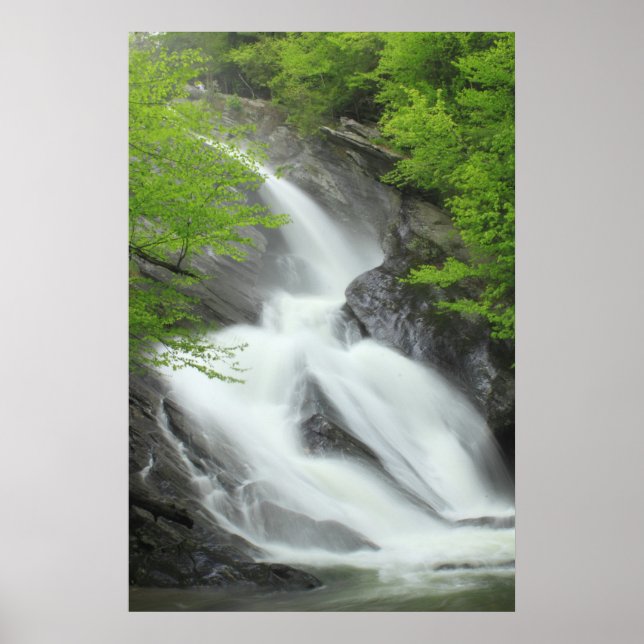 Póster Hamilton Falls Green Mountains Vermont (Frente)