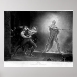 Póster Hamlet, Acto I