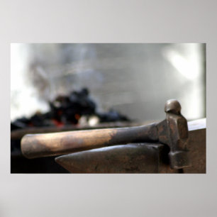 Póster Hammer and Anvil