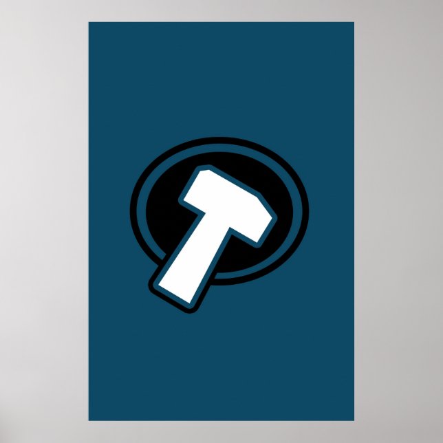Póster Hammer azul - Poster (Frente)