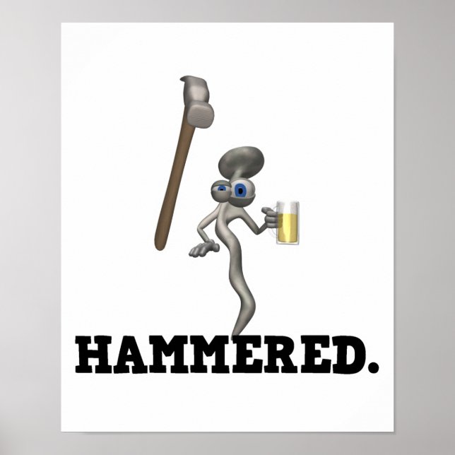 Póster Hammered (Frente)