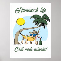 Hammock Life Chill Mode Activado Funny Personaliza
