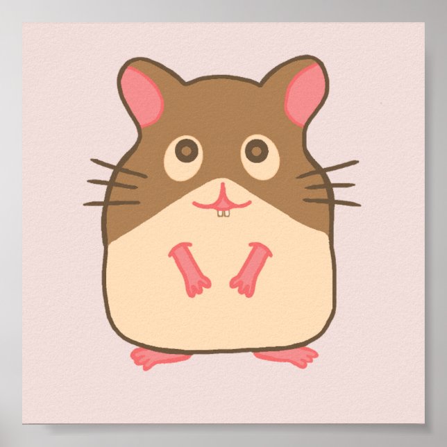 Póster Hammy Hamster (Frente)