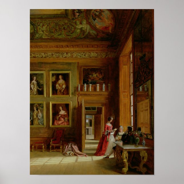 Póster Hampton Court, 1849 (Frente)