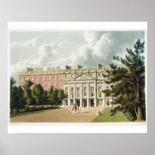 Póster Hampton Court Palace, from 'The History of the Roy