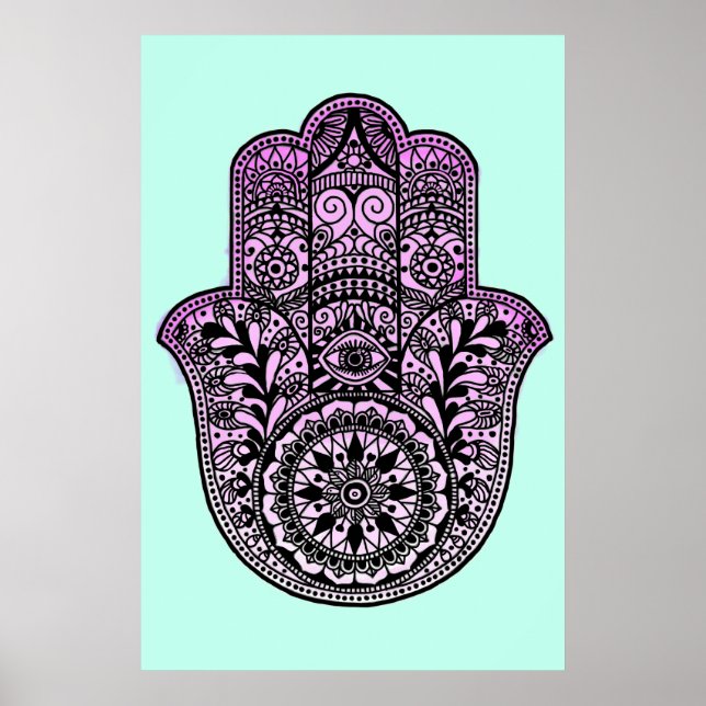 Póster Hamsa Hand (Frente)