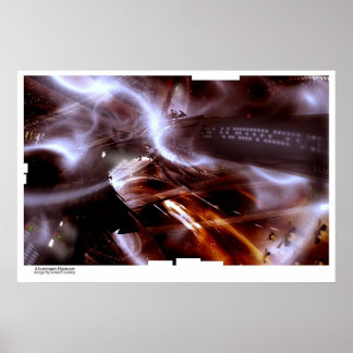 Póster Hamster de aluminio