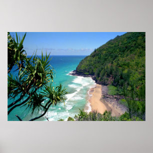 Póster Hanakapiai Beach Print