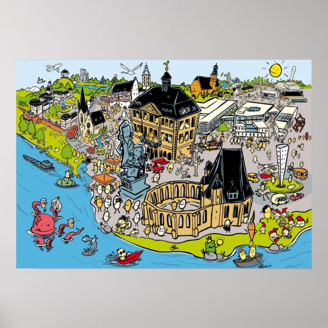 Póster Hanau Hidden Object de Rautie (Frente)