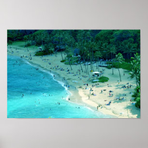 Póster Hanauma Bay Shoreline Poster