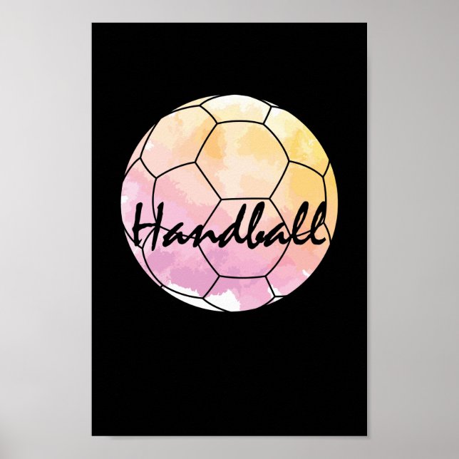 Póster Handball ist alles (Frente)