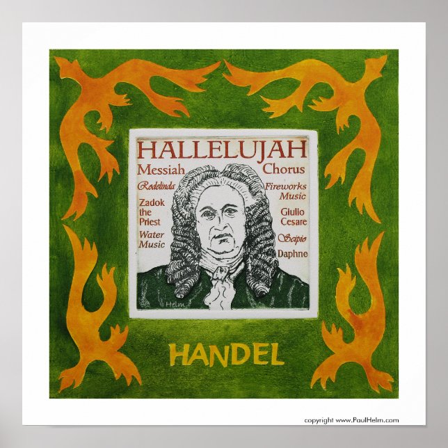 Póster HANDEL poster (Frente)