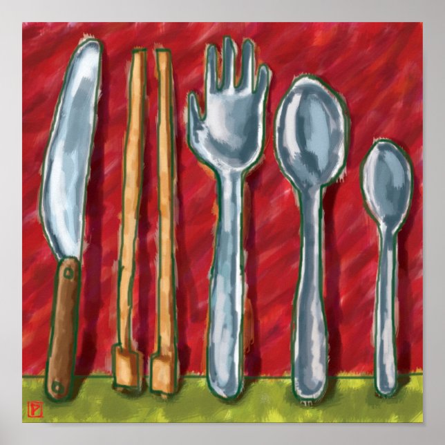 PÓSTER HANDLE DE LA FORMA (Frente)