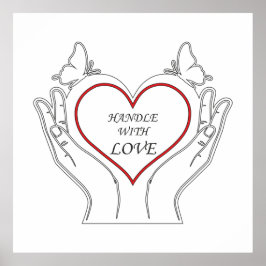 Póster Handle With Love