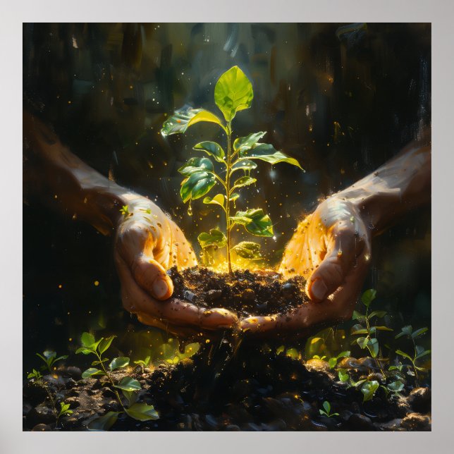 Póster Hands Holding Hope (Frente)