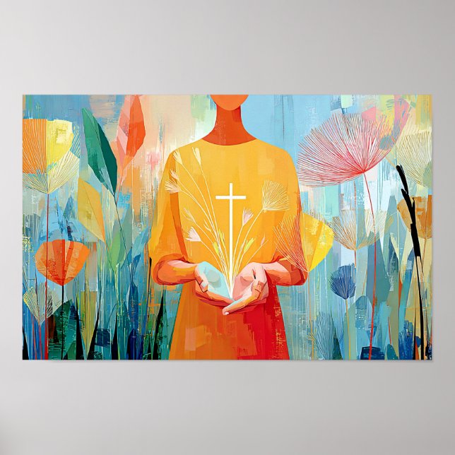 Póster Hands of Healing (Frente)