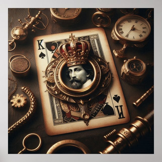 Póster Handsom King of Spades, nuevo amigo de Love Boy (Frente)