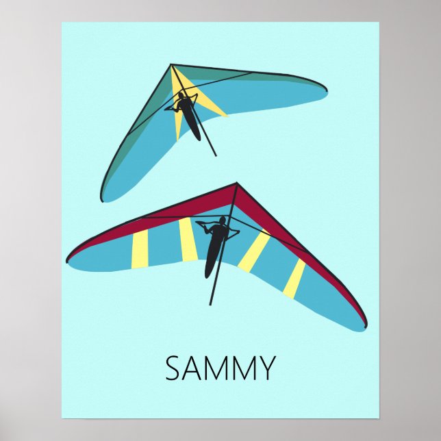 Póster Hang Gliding (Frente)