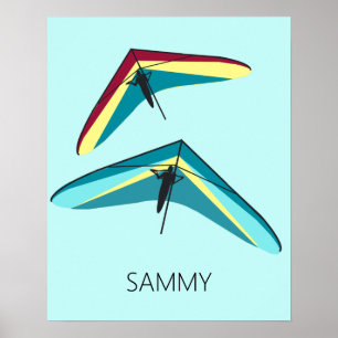 Póster Hang Gliding