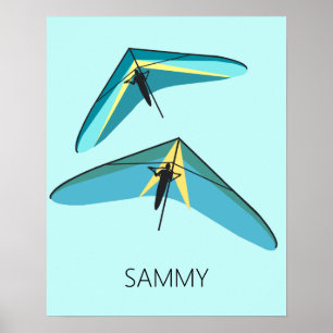 Póster Hang Gliding