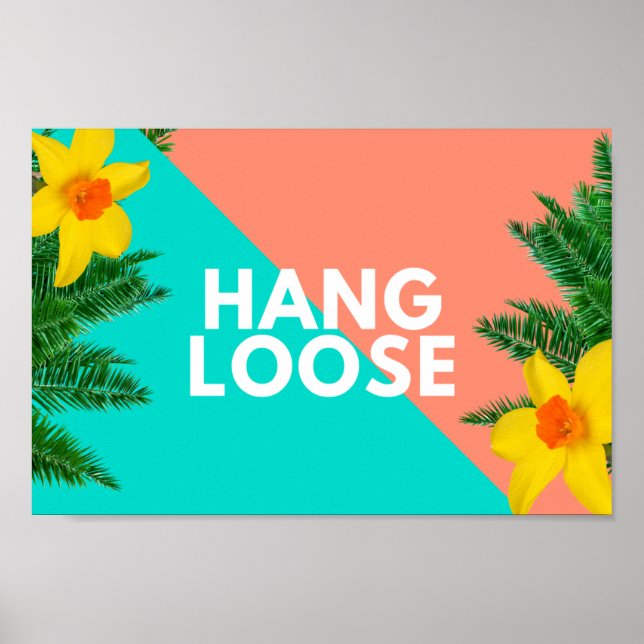 PÓSTER HANG LOOSE (Frente)