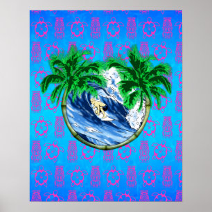 Póster Hang Ten