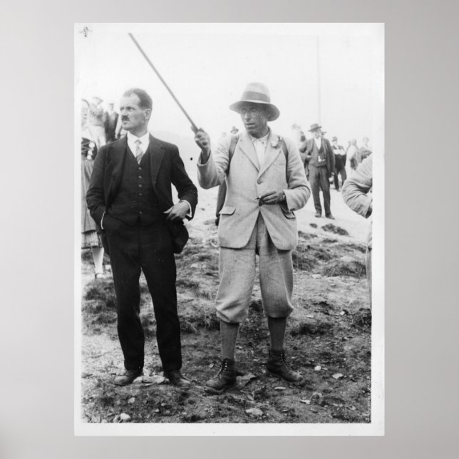 Póster Hannes Schneider 1929 –Pionier des alpinen Sports (Frente)