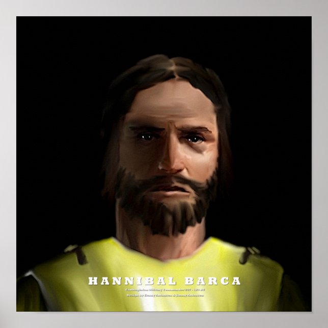 Póster Hannibal Barca poster (Frente)