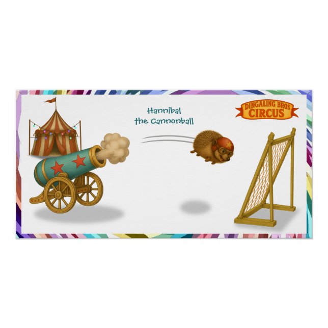 Póster Hannibal la Bala de Cañón (Anverso)