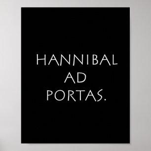 Póster Hannibal y portas