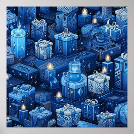 Póster Hannukah Holiday poster