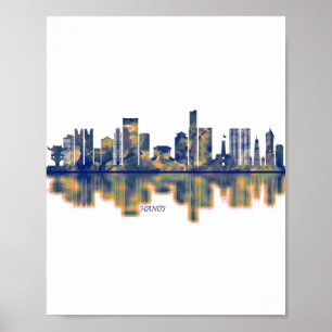 Póster Hanoi Skyline