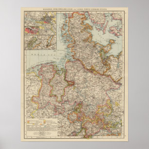 Póster Hanover, Schleswig Holstein