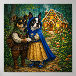 Póster "Hansel y Gretel"
