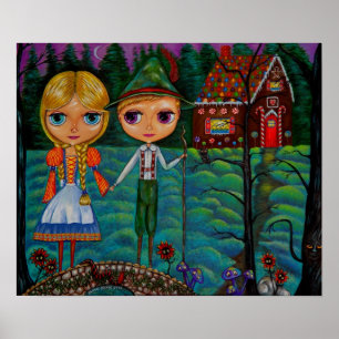 Póster Hansel y Gretel Blythe Dolls