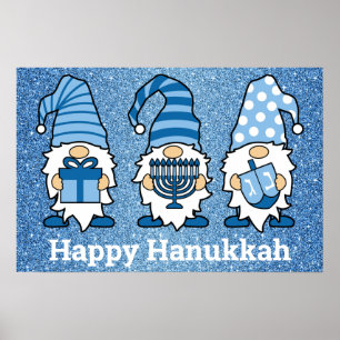 Póster Hanukkah Gnomes Trio Poster