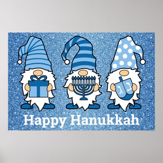 Póster Hanukkah Gnomes Trio Poster (Frente)