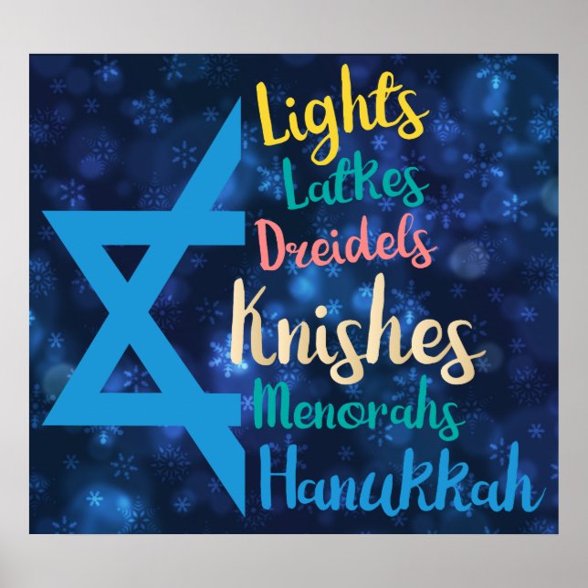 Póster Hanukkah Poster (Frente)
