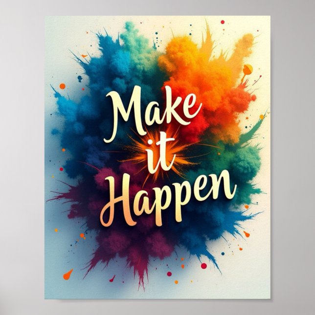Póster Happen (Frente)