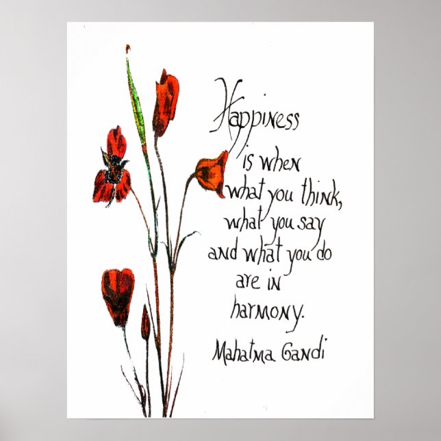 Póster Happiness (Frente)