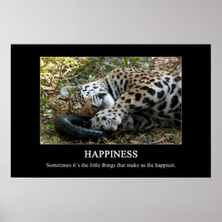 Póster Happiness Poster
