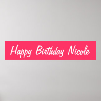 Póster Happy Birthday